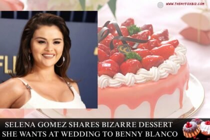 Selena Gomez Shares Bizarre dessert She Wants At Wedding To Benny Blanco